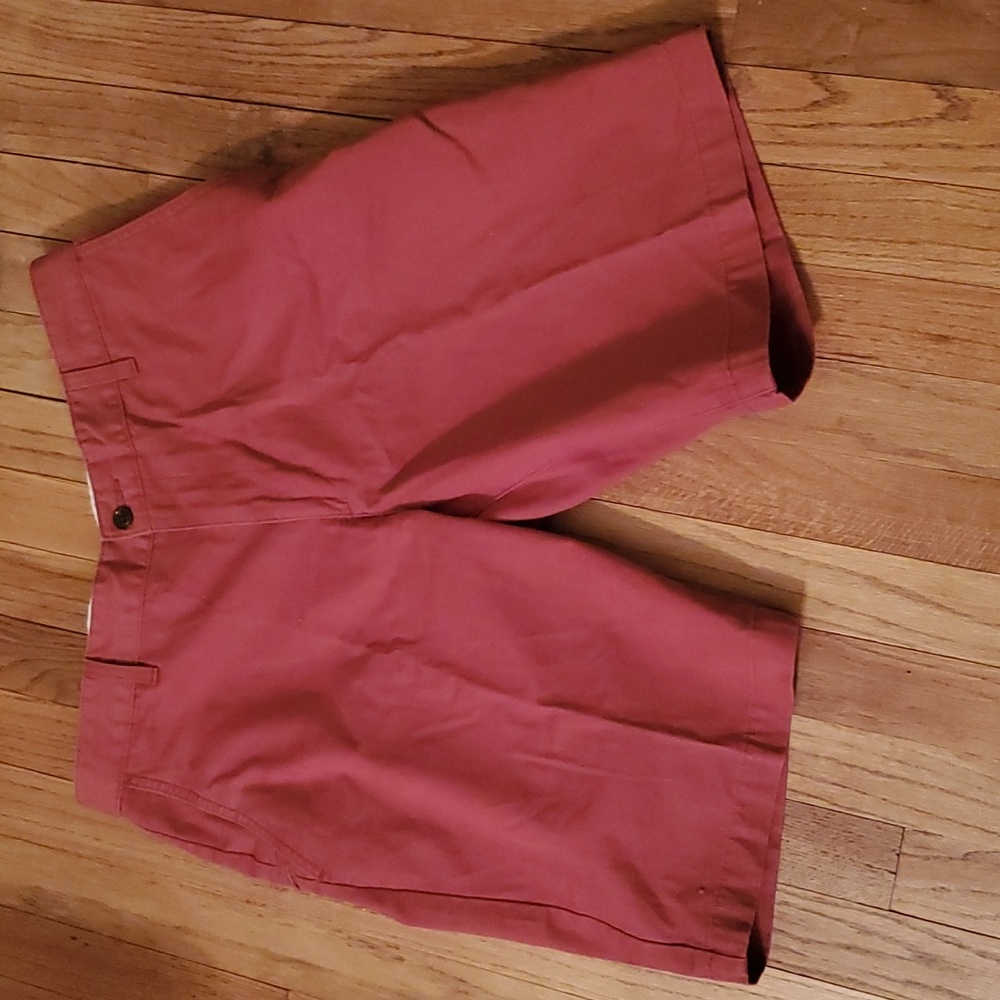 Dockets men"s rust color cotton shorts size 34
